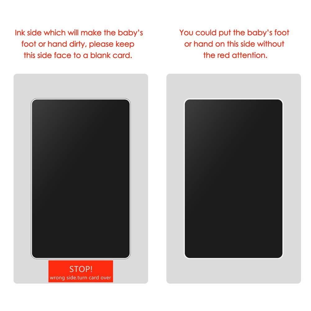 👶 Inkless Baby Hand & Footprint Kit – Safe, Mess-Free Keepsake for Newborns & Parents